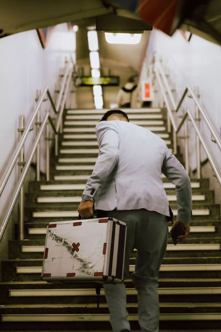 travel with luggages
