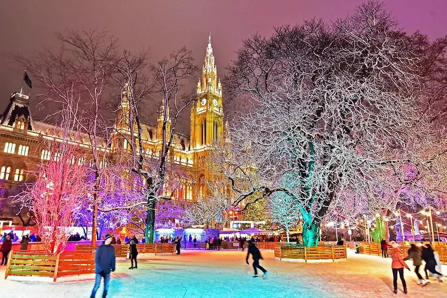 Vienna Ice Dream｜聖誕市集溜冰